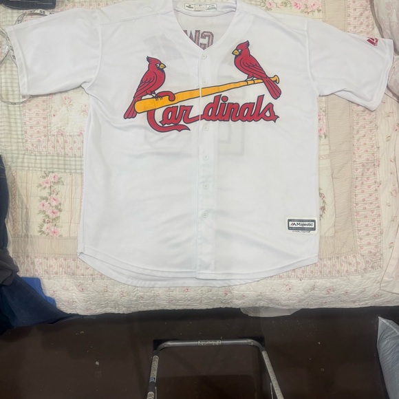 Majestic St. Louis Cardinals Mark McGwire #25 Cool Base MLB Jersey